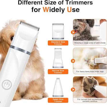 4 in 1 Electric Pet Grooming Kit - Hair Trimmer, Clippers, Nail Grinder for Cats & Dogs